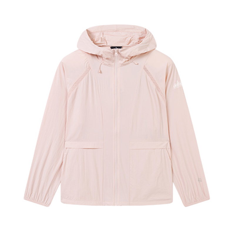 361女装单风衣2025夏季新品防水连帽防晒衣薄款透气速干运动上衣