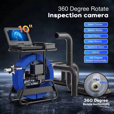 Sewer Camera Inspection 10″inch IPSTransmitter Locator
