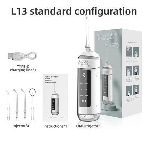 Portable Oral Irrigator Dental Water Flosser Tooth Jet Floss
