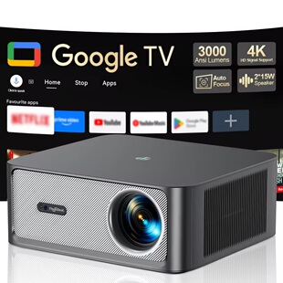 Official Licensed Google Android TV ATV Projector 4K Video WIFI TD98Pro Home Theater Projector