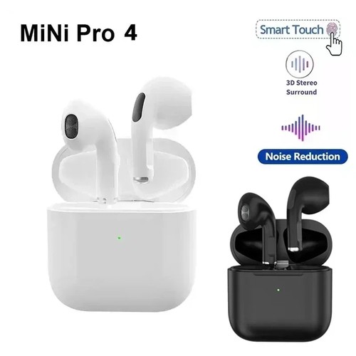 Pro 4 TWS Wireless Bluetooth Earphones Headphones