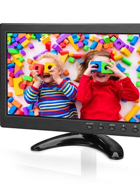 10'' HDMI portable Monitor LCD IPS Screen HDMI/VGA/AV/USB po