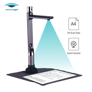 USB Document Camera Portable HD Scanner Dual Camera A4 Captu