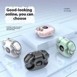 Transparent Noise Cancelling True Wireless Bluetooth Earbuds