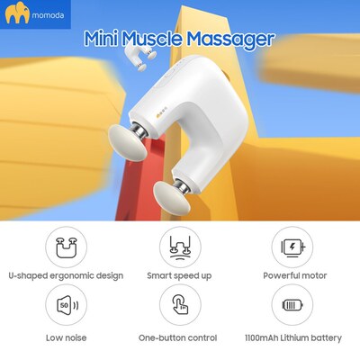 Momoda Mini Muscle Massager Body Relaxation Portable Recharg