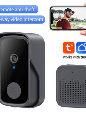 SMART tuya wifi video camera doorbell Two-way Intercom