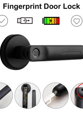 Fingerprint Smart Door Lock Biometric Keyless Indoor Room Fi