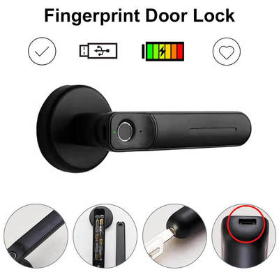 Fingerprint Smart Door Lock Biometric Keyless Indoor Room Fi