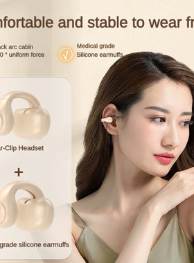 TWS Wireless Bluetooth Headset Earclip Design Headphones HiF