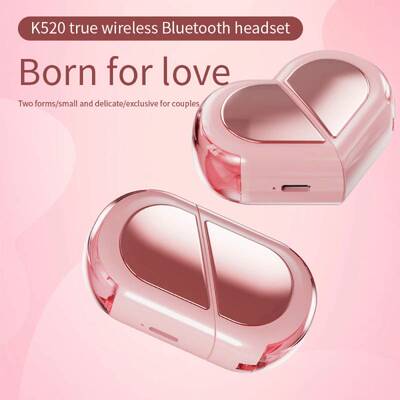 Bluetooth Earphones TWS  Wireless Headphones Heart Shaped