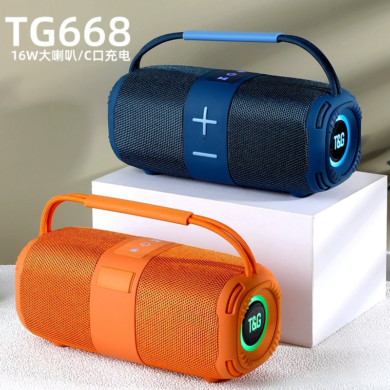 Portable Bluetooth Speaker Outdoor Compatible USB/AUX/TF/FM