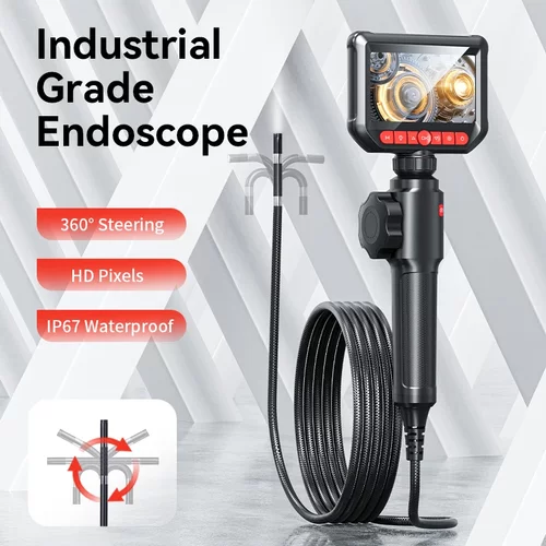 Bi-Directional Borescope 8.0mm Camera for Automotive Repair