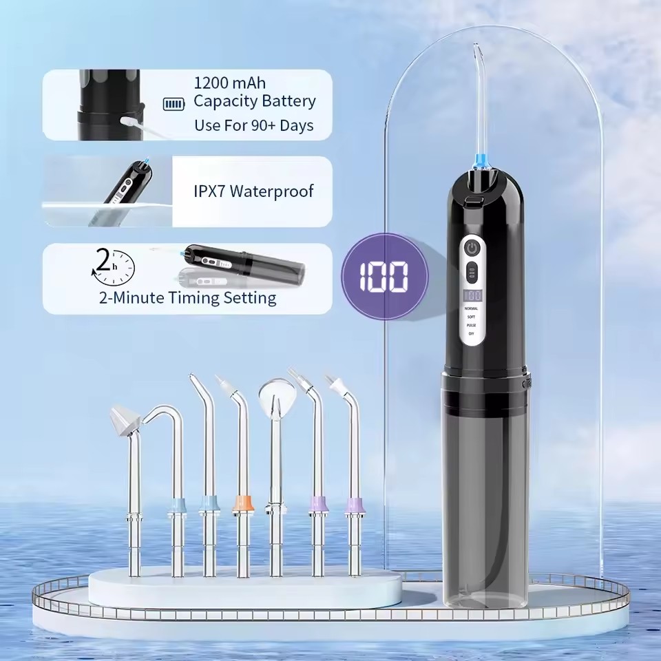 Wireless Tooth Cleaner Uv Sterilization Water Flosser Dental