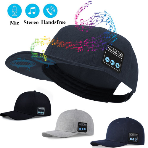 Wireless Music Hat Outdoor Stereo Bluetooth Headset Speaker