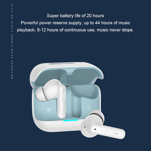 TWS Wireless Bluetooth Headset With ANC+ENC In-Ear Earbuds
