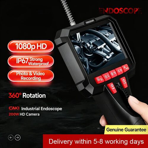 360 Articulating Borescope Industrial Inspection Camera