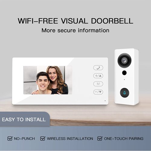 Doorbell Camera Video DoorPhone Camera for Villa Home Office