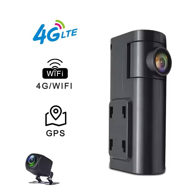 4G LTE smart Dash Cam DVR Dual Lens WIFI GPS 4g Dash Cam