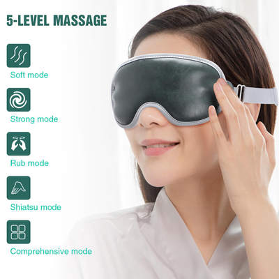 3D Heated Eye Mask Electric Portable Eye Massager Blindfold