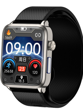 Medical Grade ECG Blood Pressure Airbag Smartwatch  AirPump