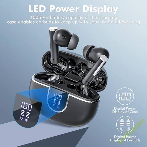 Wireless Earbuds Bluetooth Headphones 5.3 Bluetooth Earbud