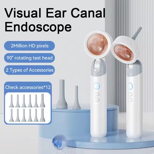 Visual Camera Wireless Endoscope Camera Ear Wax  Inspection