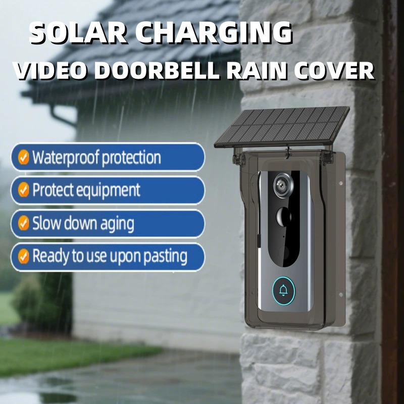 solar tuya Smart Video Doorbell WiFi Camera Waterproof