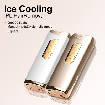 ice cooling IPL hair removal painless depilation for bady