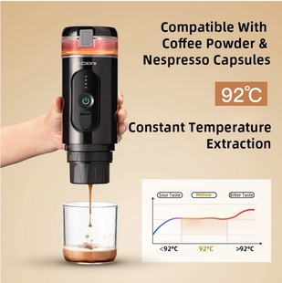 7500mAh Wireless Heating Electric Automatic coffee machine,