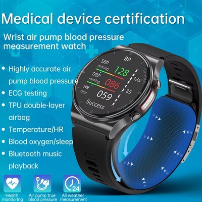 Precision AirPump Airbag Smart Watch ECG Smartwatch