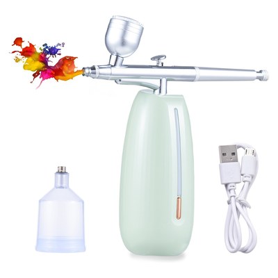 Portable Airbrush with Compressor Handheld Cordless Air Brus
