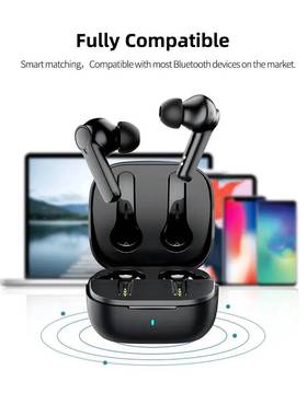 Bluetooth Headphone V5.3 Wireless TWS Earphone Touch Control