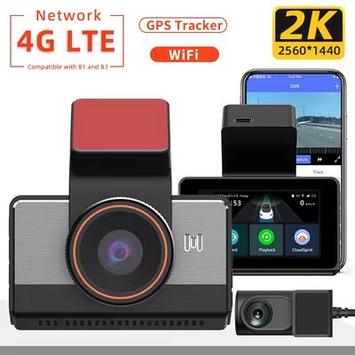 4G DashCam GPS Live View Parking Monitor WiFi car camera DVR