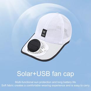 Fan Hat USB Sunhat Baseball Solar Rechargeable Caps with
