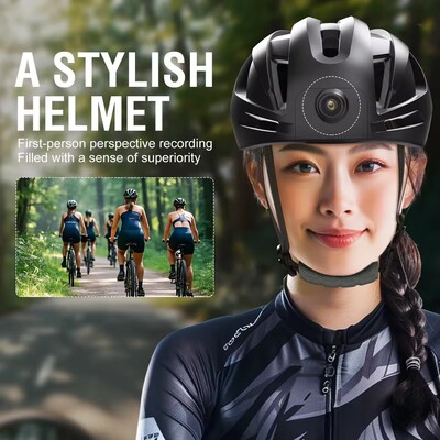 Smart Helmet camera GPS APP WIFI Bluetooth outdoor cycling