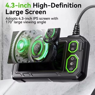 Industrial Endoscope Camera 4.3”1080P Car Pipe Inspection