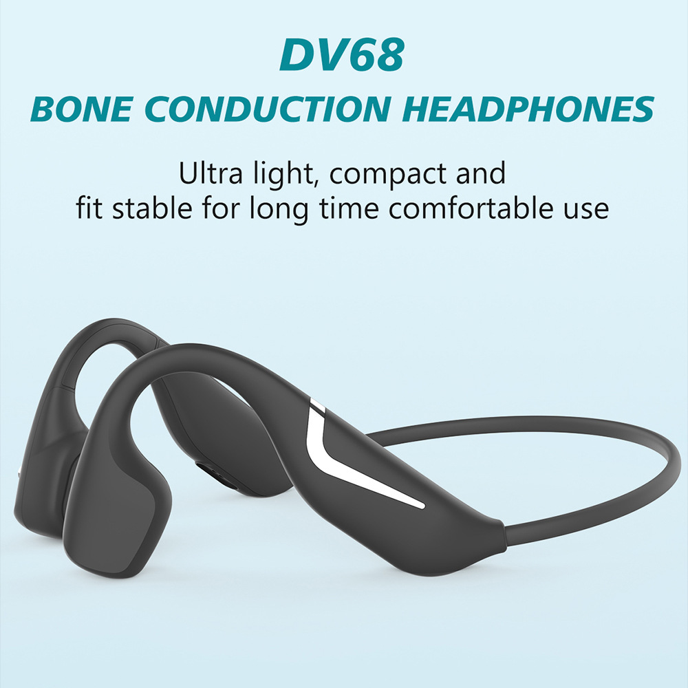 Bone Conduction Headphones Bluetooth 5.3 Wireless Earphones