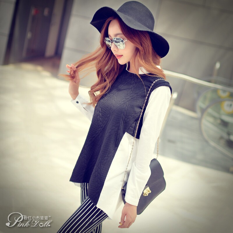 Women's long sleeve shirt Pink small dolls Autumn new pattern Korean Edition leisure time fashion Self cultivation Mid length version jacketin the Women's clothing/Boutique , Shirt  category - from Buy2taobao.com to provide professional Taobao agent buy service