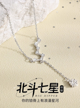 PT999铂金北斗七星项链