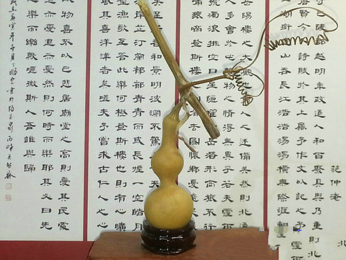 丰一阁文玩精品天津本地长嘴天然本长手捻三庭三亭葫芦Z002 - 封面
