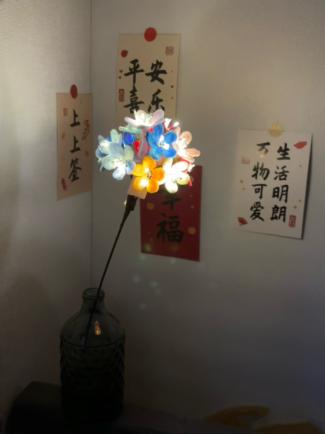 扭扭棒手工创意diy材料包自制绣球花灯成品礼物花束送女朋友闺蜜图片