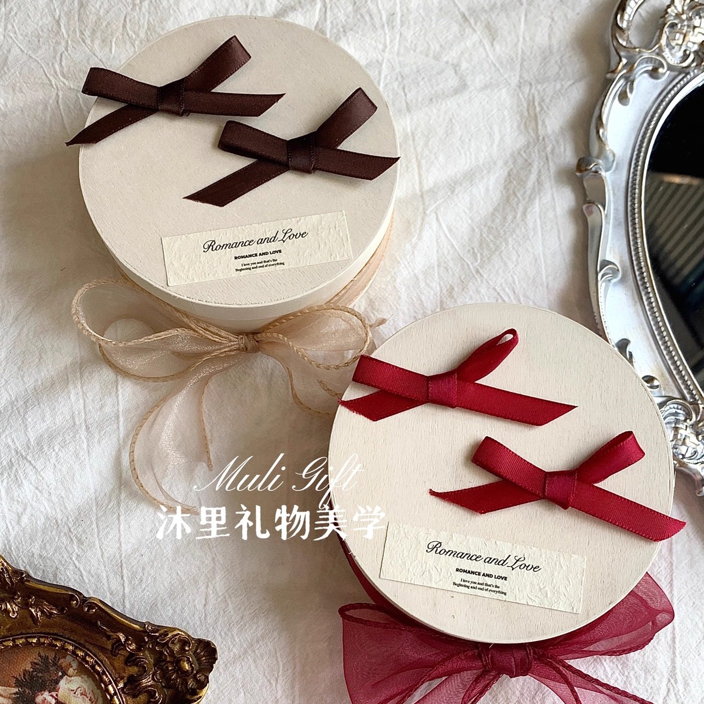 芭蕾风结婚喜糖盒高级感