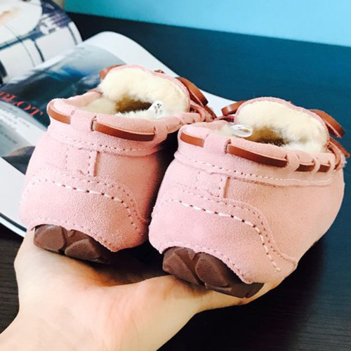 棉鞋豆豆加厚加绒社会平底孕妇