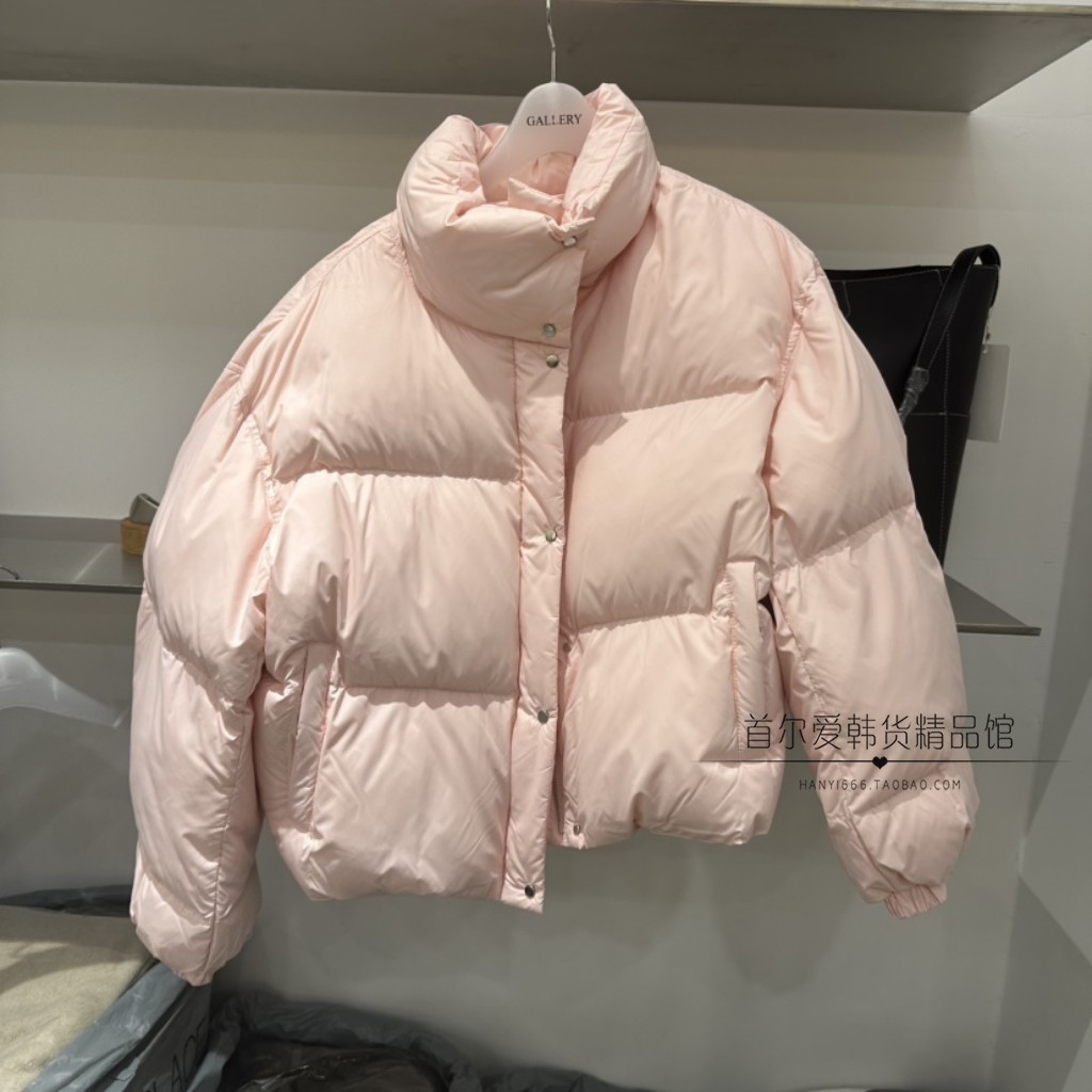 韩国东大门代购简约鹅绒短款羽绒