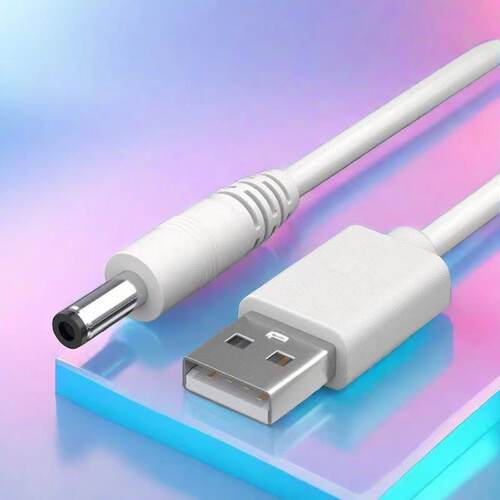 圆孔数据线牙刷头小风扇