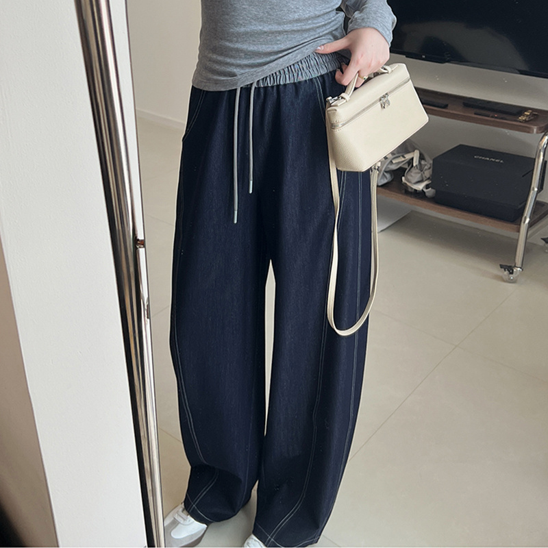 宽松百搭卫裤时尚阔腿裤运动裤