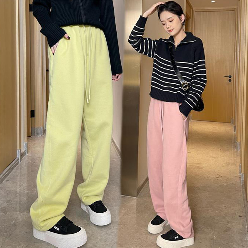 休闲显瘦休闲裤加厚香蕉裤子