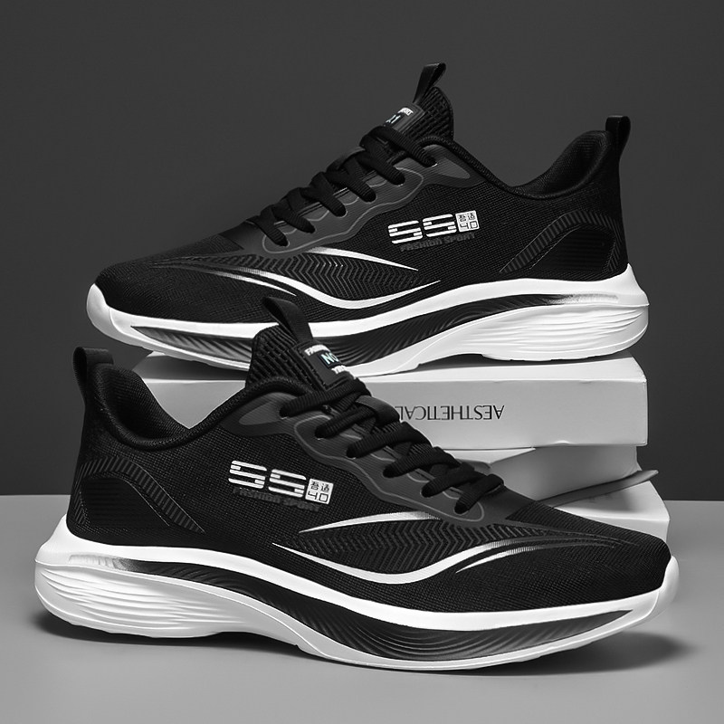 正品牌官方团购运动鞋男秋季超轻缓震回弹青少年专业跑步鞋软底防