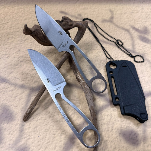 不锈钢一体锋利便携口袋水果刀