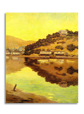 【特惠捡漏】格兰维尔•雷德蒙德复刻版画印象派风景装饰挂画画芯